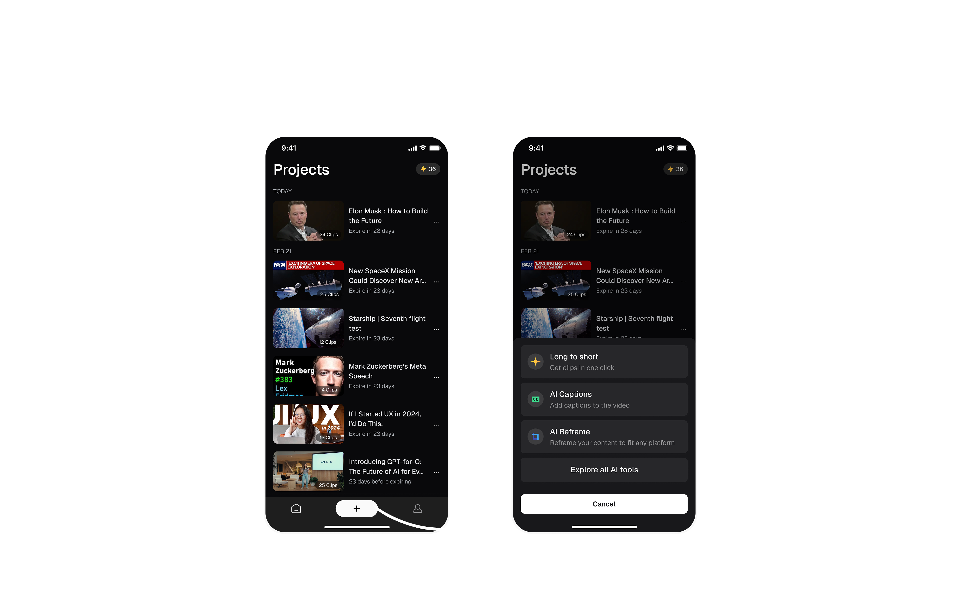 Add editing features